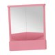 thumbnail image 3 of Espejo invertido de 23 x 19 cm para maquillaje, ideal como regalo creativo para mujer. rosa, 3 of 9