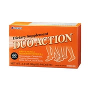 Umeken Duo Action, Glucosamine (99% hydrochloride) for Joint Health, 1 Month Supply, 60 Packets