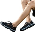thumbnail image 1 of Sandalias Playa Descalzas Zapatos para Hombre Masculinos Transpirables (40) Aqua Black, 1 of 9