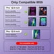 thumbnail image 2 of Funda con teclado riwezox Magic para iPad Air 13 y iPad Pro 12.9, 2 of 7