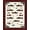 Red Multicolor, Pattern 4, variant on Design&I 6'x9' Washable Area Rug Fish Cabin Mounted Trophy Motif Fishing Clownfish Lake Trout for Queen Size Bedroom, Under Bed, Sleek Flatweave Pet Friendly