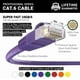 thumbnail image 2 of Patch Cable InstallerParts CAT6 UTP con arranque morado de 25 pies y 10 Gbps, 2 of 6