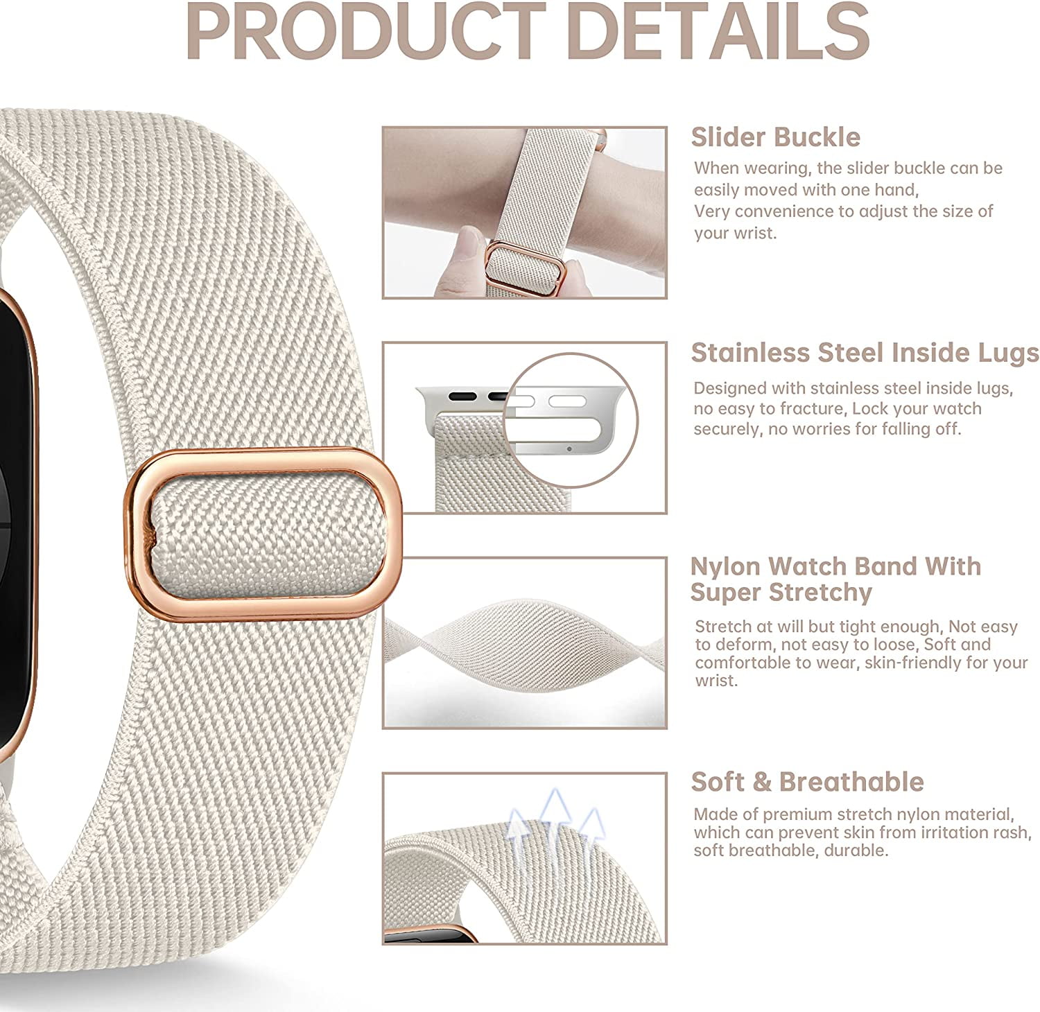 Designer Sport Bands Compatible with Apple Watch Band 38mm 40mm 41mm Series  8 Ultra 7 6 5 4 3 2 1 SE…See more Designer Sport Bands Compatible with