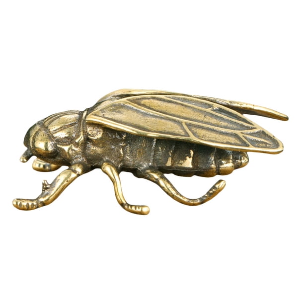 AURARMLET De Cigarras De Latón Dorado Para El Hogar Con Y Detallado