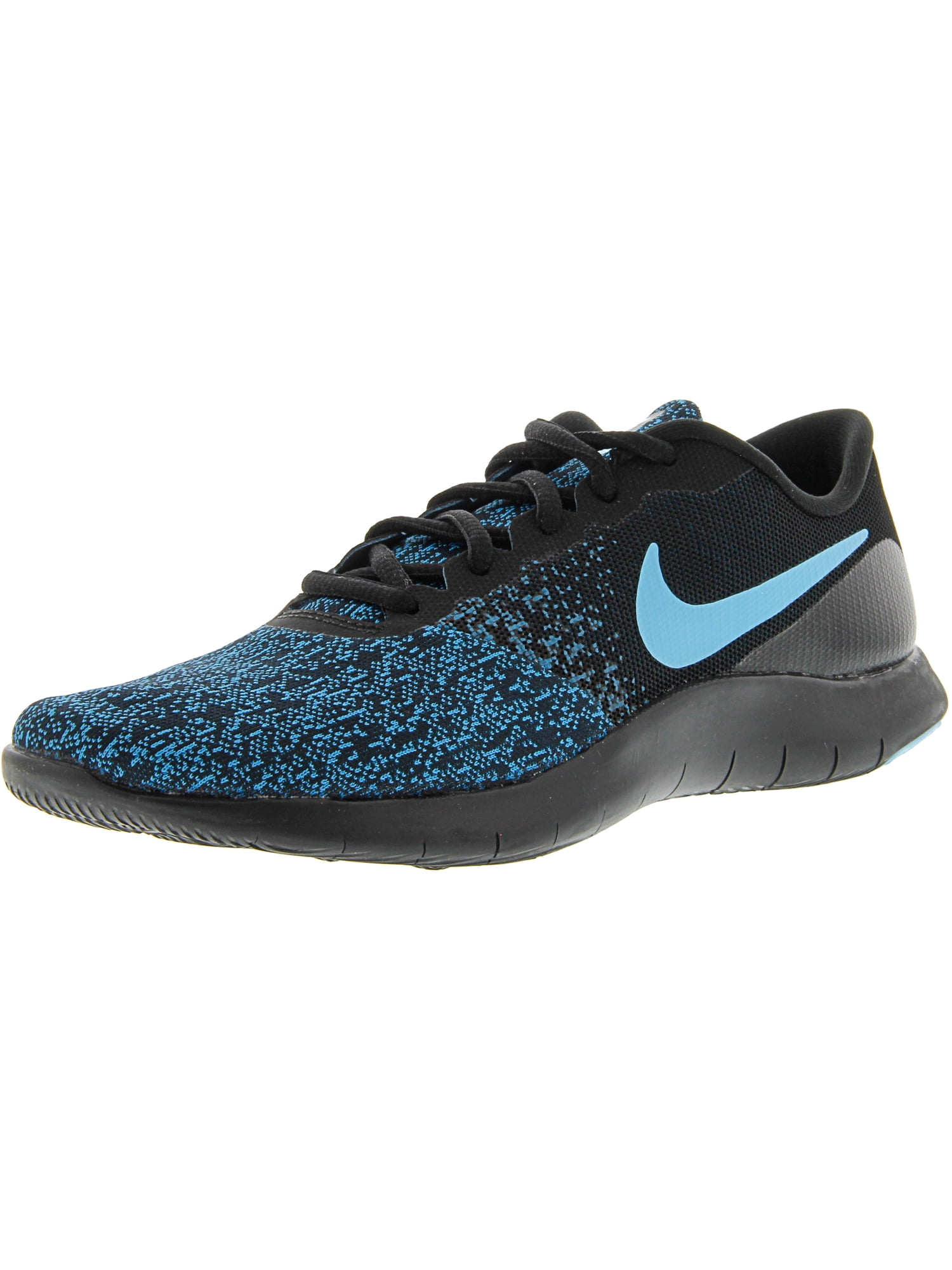 Nike Women's Flex Contact Black / Lagoon Pulse - Green Abyss Ankle-High ...