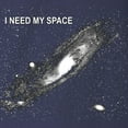 thumbnail image 3 of CafePress - I Need My Space Long Sleeve Dark T Shirt - Long Sleeve Dark T-Shirt, 3 of 4