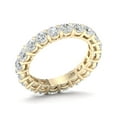 thumbnail image 2 of CARATS FOR YOU 3.2 Carat Diamond Eternity Bands with Natural Diamond in 14K Pure Yellow Gold (I-J Color, I2-I3 Clarity), 2 of 6