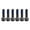 Black, variant on 6pcs Disc Brake Rotor Screws Stainless Steel Bolts for Road Bike Handlebars Mounting
