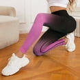 thumbnail image 3 of MKLEKYY Leggings deportivos ajustados de secado rápido para mujer, de cintura alta, sin costuras, para correr y fitness, para yoga, 3 of 3