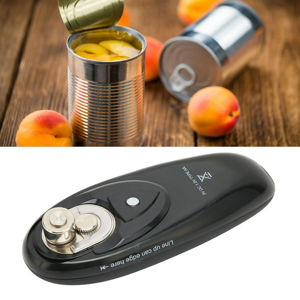 Safe Can Opener, Electric Can Top Cutter Stainless Steel For Can Lid