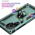 thumbnail image 3 of Phone Case for S22 Ultra Case Samsung Galaxy S22 Ultra Phone Case, Military Grade, Heavy Duty, with Kickstand Ring, Support Magnet Car Mount for Samsung Galaxy S22 Ultra Case Blue, 3 of 12