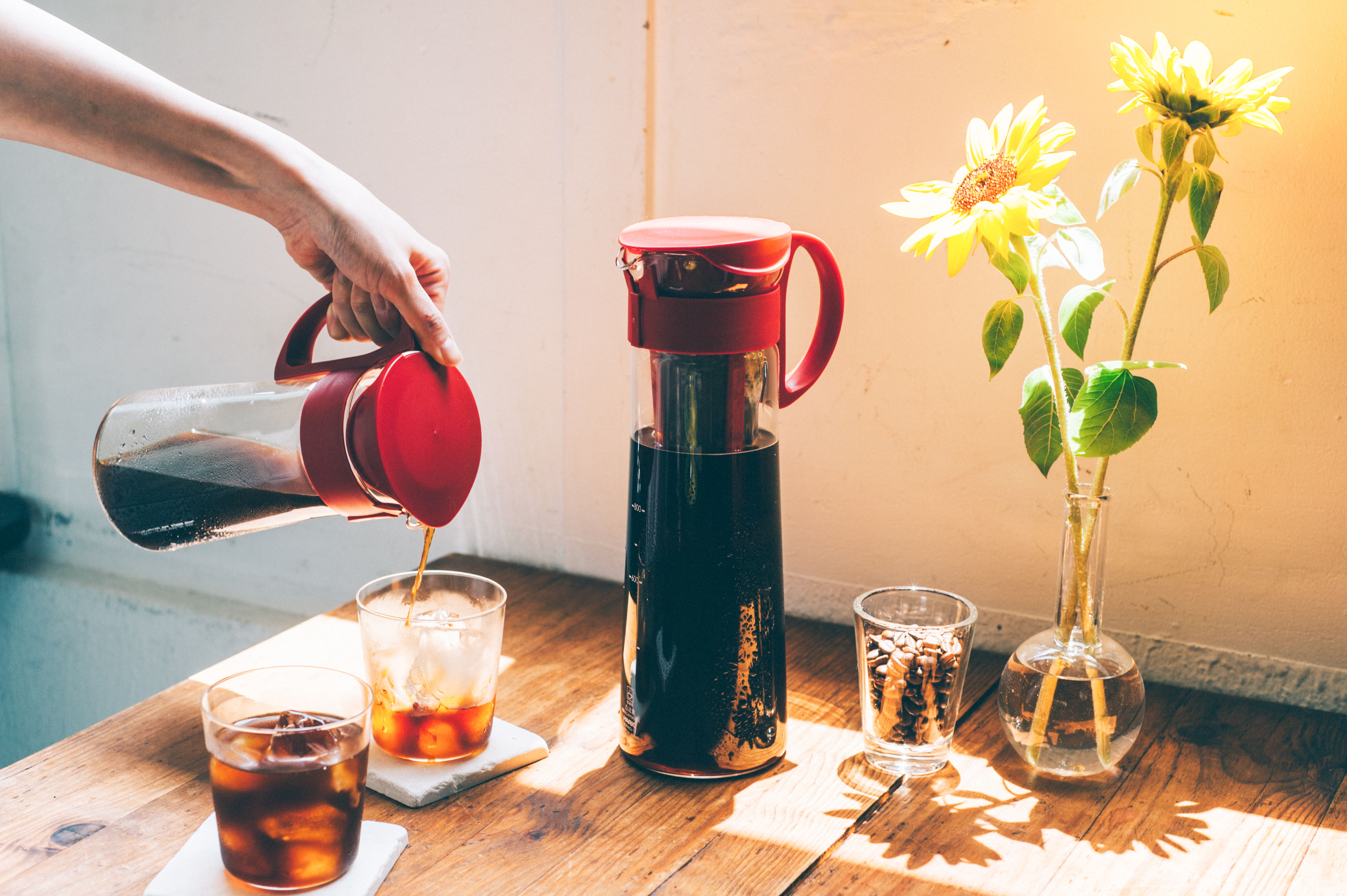 Hario "Mizudashi" Cold Brew Coffee Maker, 1000ml Brown
