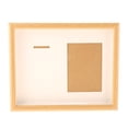 thumbnail image 1 of jifeng Medal Display Shadow Box Frame Collectible Wood for Insignia Pins Gymnastics Wood Color 10inch, 1 of 9