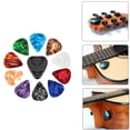 thumbnail image 3 of 10Pcs Random Guitar Picks Set with Guitar Pick Holder for Acoustic Electric Guitar, 3 of 6