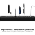 thumbnail image 1 of Concentrador SABRENT USB 2.0 de Alta Velocidad 13 Puertos Con Adaptador de Corriente, 1 of 2