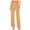Brown - brown, variant on I-N-C Womens Toggle Detail Casual Wide Leg Pants brown 12x32