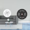 thumbnail image 2 of Reloj De Pared Acrílico Con Números Arábigos, Ligero, Silencioso, Decorativo, Grande, 3D, Para Gimnasio, Cocina, Estudio, Granja, Hogar, Culturismo, Levantamiento De Pesas., 2 of 8