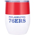 thumbnail image 2 of Philadelphia 76ers 16oz. Colorblock Stainless Steel Curved Tumbler, 2 of 3