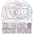 thumbnail image 2 of Boy's Marvel The Falcon and the Winter Soldier 3D Logo  Graphic Tee White Medium, 2 of 5