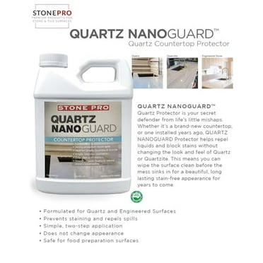 Stone Pro Quartz NanoGuard Countertop Protector (Quarts/ 32 oz.)