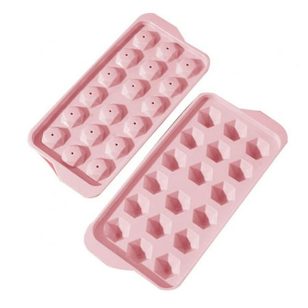 

Conical Ice Cube Trays 18 Grid Ice Cube Molds Easy Release Crushed Ice Cube for Chilling Whiskey Cocktail BPA Free Flexible Stackable and Durable Soft Mold Storage Containers