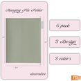 thumbnail image 2 of Hanging File Folders Filing Cabinet Organizer Letter Size / Cut Adjustable Tabs Decorative for Home Office School Classroom Marble\u\u, 2 of 8
