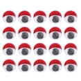 thumbnail image 1 of UPGRATOR 100Pcs Jumbo Googly Eyes With Eyelashes For Monster Creation Red, 1 of 5