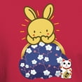 thumbnail image 3 of CafePress - Japanese Style Rabbit With Purse T Shirt - Men's Classic Graphic Cotton T-Shirt, 3 of 4