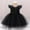 Black, variant on NAISIBABY Toddler Girls Princess Dress 2T, Back Bow Zipper Tutu Mesh Ruffles Sleeve Pageant Birthday Wedding Party Dress White