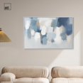 thumbnail image 3 of Dreaming Indigo I Canvas Blue Abstract Art by Art Remedy, White Frame, 45" x 30", 3 of 7