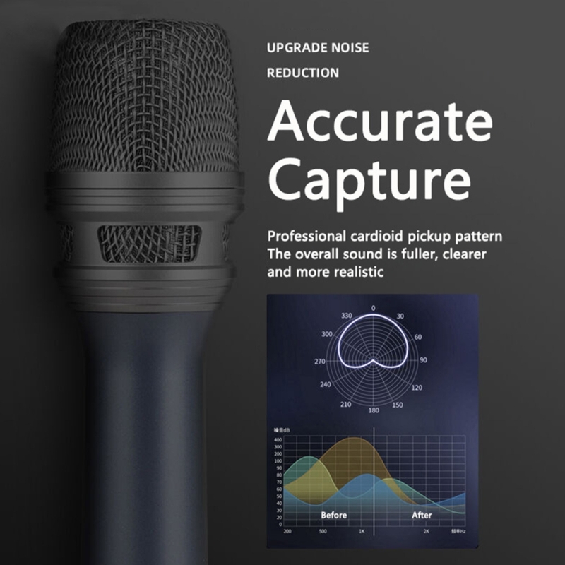 Dynamic Karaoke Microphones Vocal Corded Microphones Karaoke Handheld