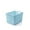 Sky Blue, variant on BCZHQQ Plastic Storage Baskets - Colorful Paper Organizer Baskets Plastic Shelf Bins with Handles,Classroom Office File Holder for Home Office School,Summer Clearance