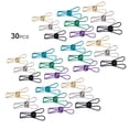 thumbnail image 3 of Inteprter Paquete aleatorio de 30 pinzas para ropa de acero inoxidable, juego de pinzas para ropa portátil para toallas, pinzas para viajar Almacenamiento y organización del hogar Inteprter HA060898-00, 3 of 6