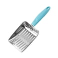thumbnail image 3 of Pala de limpieza para arena de gatos Perfecl herramienta limpiadora de mango largo metal azul, 3 of 8
