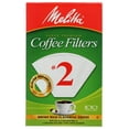 thumbnail image 1 of Melitta 6 cups White Cone Coffee Filter 100 pk (pack of 2), 1 of 4