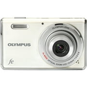 Olympus FE-4000 12 Megapixel Compact Camera, White
