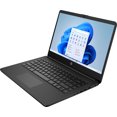 thumbnail image 3 of HP Stream 14 Pouces HD 1366 x768 Intel N4120 64 Go 4 Go Windows 11 Noir Jais Microsoft 365 Office 1 An Inclus, 3 of 6