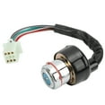 thumbnail image 2 of 3 Position Ignition Switch, Wearproof Ignition Key Switch Durable Iron  For 4  ATV, 2 of 8