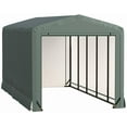 thumbnail image 1 of ShelterTube Wind and Snow-Load Rated Garage, 10x23x10 Green, 1 of 7