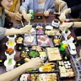 thumbnail image 2 of Sushi Train Rotary Sushi Toy Track Conveyor Belt Rotating Table Kid, 2 of 5