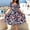 Black plus size boho midi dress a1, variant on Uscallm Women Plus Size V Neck Short Sleeve Floral Boho Midi Dresses Tie Waist A-Line Casual Vacation Beach Sundresses, Black XL