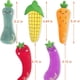 thumbnail image 3 of Juguetes Navideños Para Gatos Juguete Interactivo Suave Para Gatos Juguetes Para Gatos Nueva Serie De Peluches Pequeños Con Forma De Verduras, 3 of 7