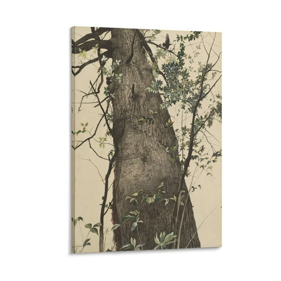 Andrew Wyeth The Oak Wall Art Prints Picture Print Wall Art Poster Painting Canvas Posters Artworks Gift Room Aesthetic 08x12inch(20x30cm)