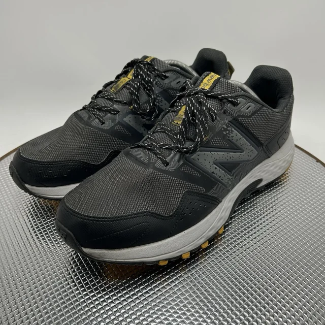 New Balance 410 V8 Mens 12 4E Grey Black Shoes Trail Running Sneakers MT410LG8