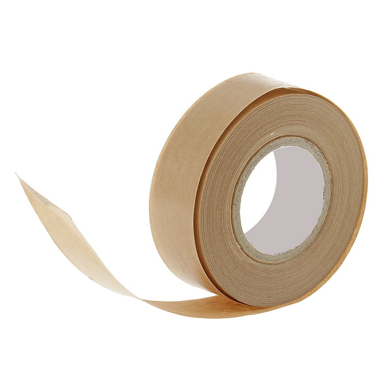 Auto-plaza 2'' inch (5cm) Wide, 55 yd (50m) Lenth Self Adhesive Backing Tape Picture Framing Canvas Craft Brown Kraft
