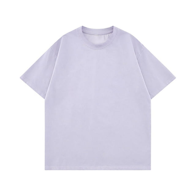 pstuiky Mangas cortas para hombre, Camisas casuales vintage de color liso con cuello redondo y manga corta para hombre camisas casuales para hombre s