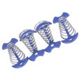 thumbnail image 2 of 4 Uds clavos para tienda de campaña de espina de pescado, estacas de dosel de suelo de tablón extendido de acero inoxidable de aleación de aluminio con resorte, 2 of 8