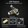 thumbnail image 4 of 2 uds coche T15 W16w Led de alta potencia 4014 51-smd bombilla Canbus sin errores Afortunado Sencillez, 4 of 5