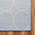 thumbnail image 6 of Unique Loom Matrix Trellis Collection Area Rug - Dots (7' Square Blue/Light Blue), 6 of 9
