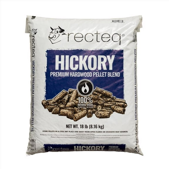 Recteq Hardwood Pellets All Natural Hickory 18 lb